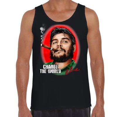 Che Guevara Change The World Men's Tank Vest Top XXL