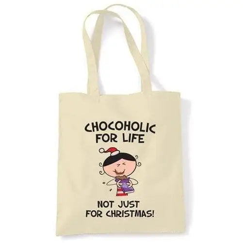 Chocoholic For Life Christmas Shoulder Bag