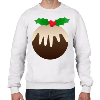 Christmas Pudding Men's Jumper \ Sweater S
