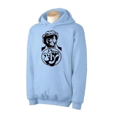 Curtis Mayfield Superfly Hoodie XL / Light Blue