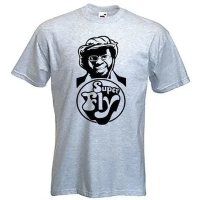 Curtis Mayfield Superfly Mens T-Shirt XXL / Light Grey