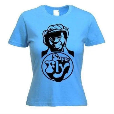 Curtis Mayfield Superfly Women's T-Shirt XL / Light Blue