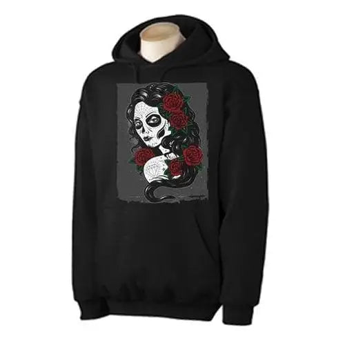 Day Of The Dead Girl Tattoo Hoodie