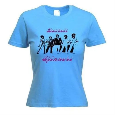 Detroit Spinners Women's T-Shirt S / Light Blue
