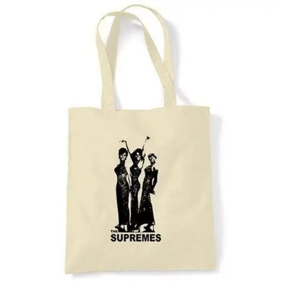 Diana Ross & The Supremes Shoulder Bag Cream