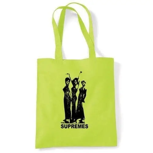 Diana Ross & The Supremes Shoulder Bag Lime Green