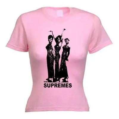Diana Ross & The Supremes Women's T-Shirt XL / Light Pink