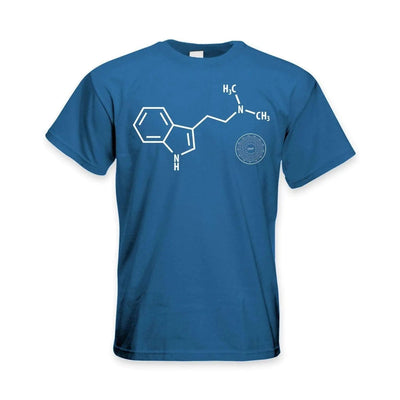 DMT Chemical Formula Psychedelic Men's T-Shirt M / Royal Blue