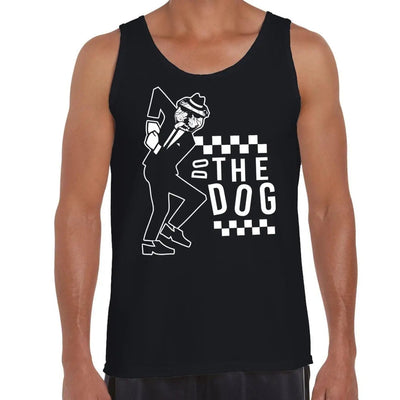 Do The Dog Ska 2 Tone Men's Vest Tank Top M / Black