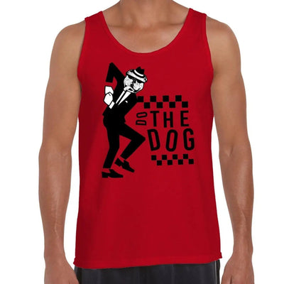Do The Dog Ska 2 Tone Men's Vest Tank Top M / Red