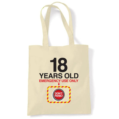 Don't Panic 18th Birthday Tote Shoulder Shopping Bag