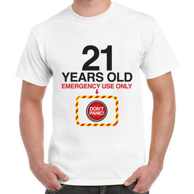 Don't Panic 21st Birthday Men's T-Shirt M
