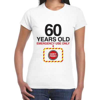 Don't Panic 60th Birthday Women's T-Shirt XL