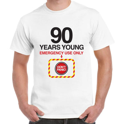 Don't Panic 90th Birthday Men's T-Shirt L