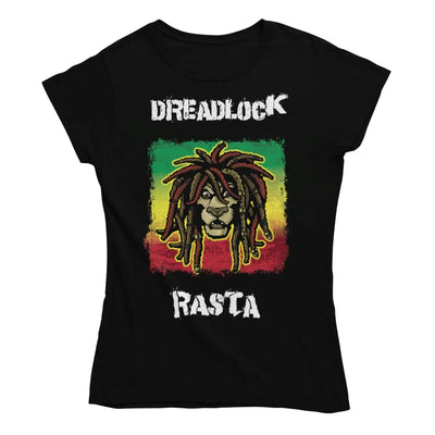 Dreadlock Rasta Women’s T-Shirt - M - Womens T-Shirt