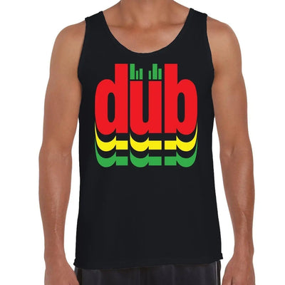 Dub Reggae Logo Men's Tank Vest Top XXL