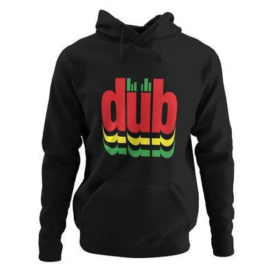 Dub Reggae Logo Pouch Pocket Hoodie - L - Hoodie