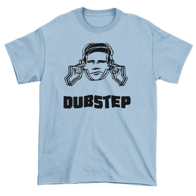 Dubstep Hearing Protection Men's T-Shirt L / Light Blue