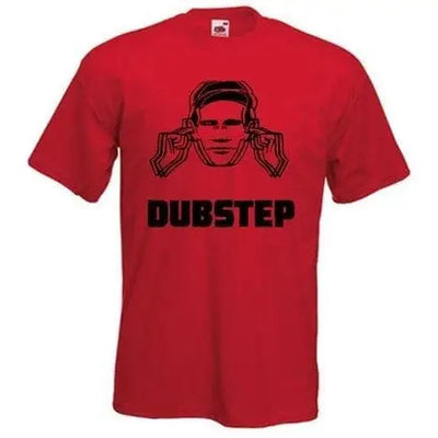 Dubstep Hearing Protection Men's T-Shirt L / Red