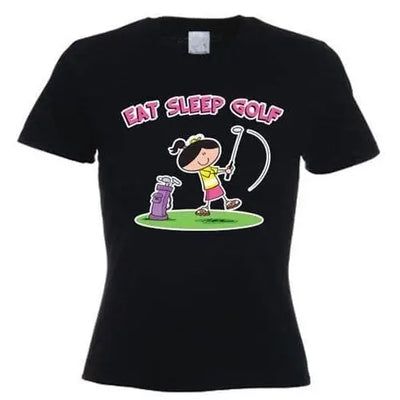 Eat Sleep Golf Women's T-Shirt