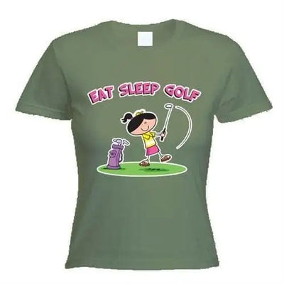 Eat Sleep Golf Women's T-Shirt