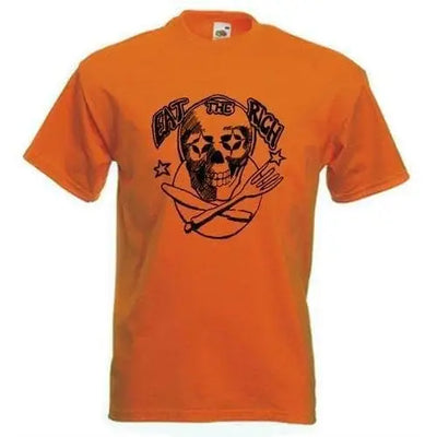 Eat The Rich T-Shirt M / Orange