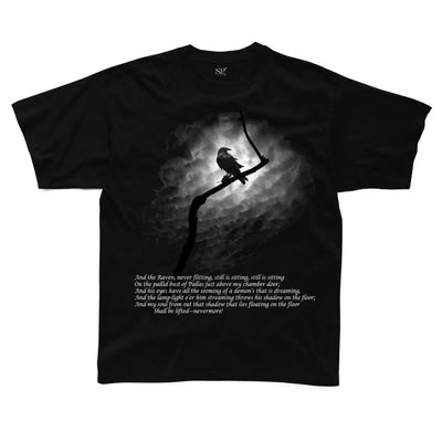 Edgar Allan Poe The Raven kids Children's T-Shirt 9-10