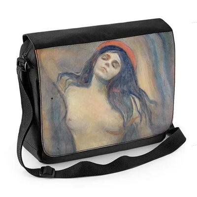 Edvard Munch Madonna Laptop Messenger Bag