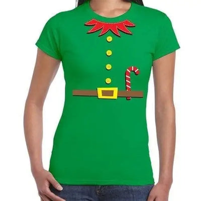 Elf Fancy Dress Women's Christmas T-Shirt