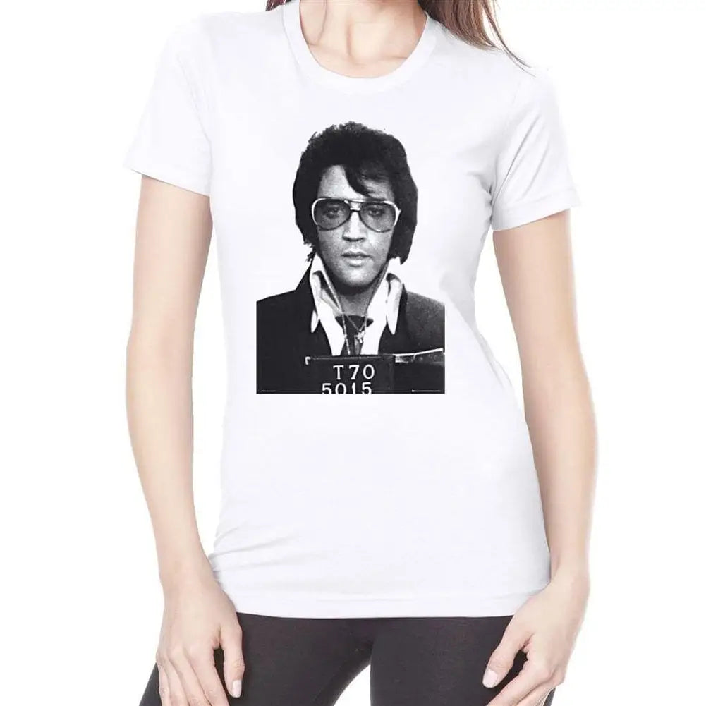 Elvis Presley Mugshot Women's T-Shirt – Tribal T-Shirts