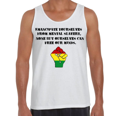 Emancipate Yourselves Reggae Men's Tank Vest Top XL / White