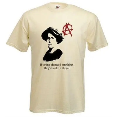 Emma Goldman T-Shirt M / Cream