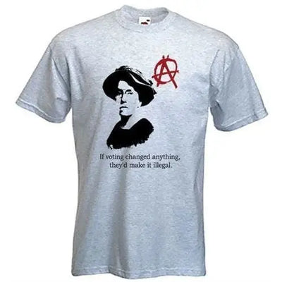 Emma Goldman T-Shirt M / Light Grey