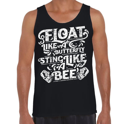 Float Like A Butterfly Sting Like A Bee Boxing Men's Tank Vest Top S