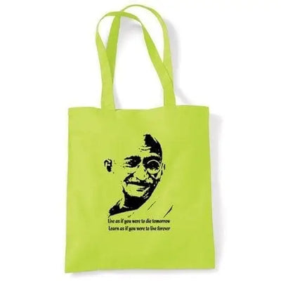 Gandhi Shoulder Bag Lime Green