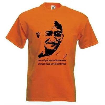 Gandhi T-Shirt XXL / Orange