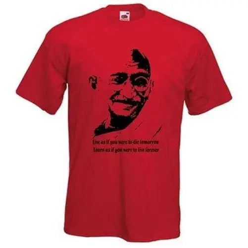 Gandhi T-Shirt XXL / Red