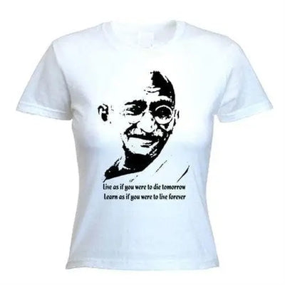 Gandhi Women's T-Shirt M / White
