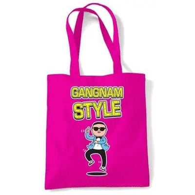 Gangnam Style Shoulder Bag Dark Pink