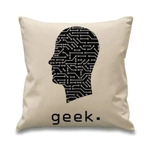 Geek Sofa Cushion Cream