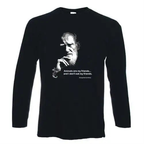 George Bernard Shaw Quote Long Sleeve T-Shirt