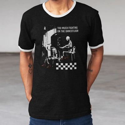 Ghost Town Too Much Fighting The Specials Contrast Ringer T-Shirt