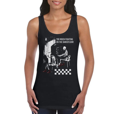 Ghost Town Too Much Fighting The Specials Women's Vest Tank Top XXL
