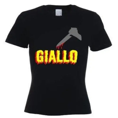 Giallo Italian Horror Film Women's T-Shirt
