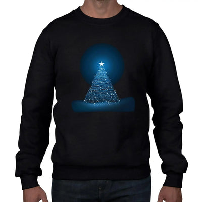 Glowing Christmas Tree Men's Jumper \ Sweater XXL