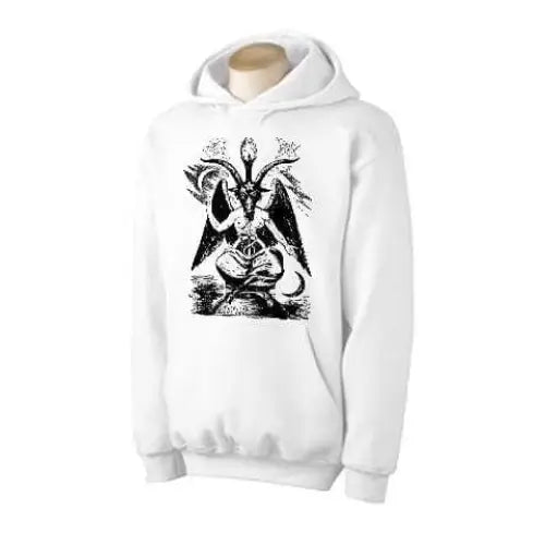 Goat Of Mendes Hoodie M / White