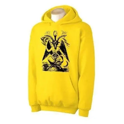 Goat Of Mendes Hoodie M / Yellow