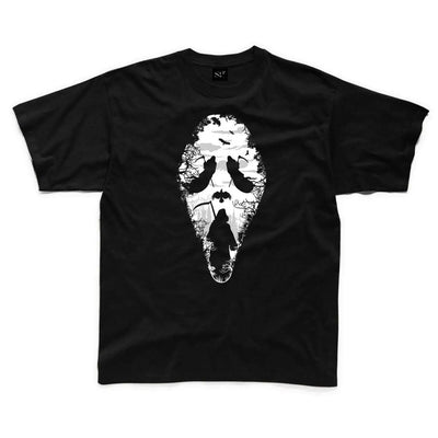 Grim Reaper Scream Kids Childrens T-Shirt 5-6