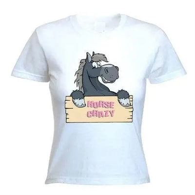 Horse Crazy Sign Women's T-Shirt