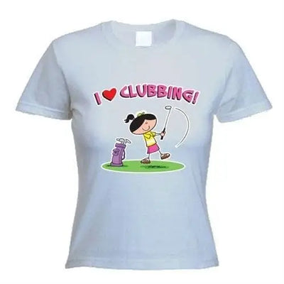 I Love Clubbing Women's T-Shirt L / Light Grey